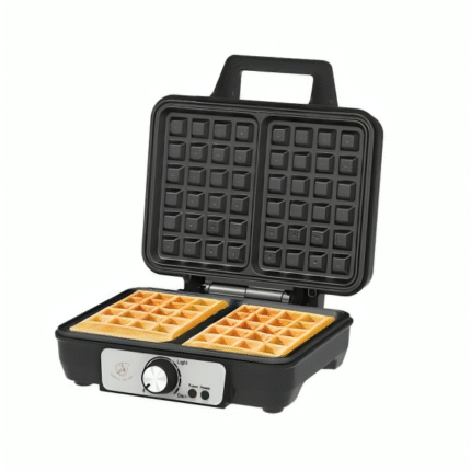 Waffle Maker with Temperature Adjuster – 2 Slices